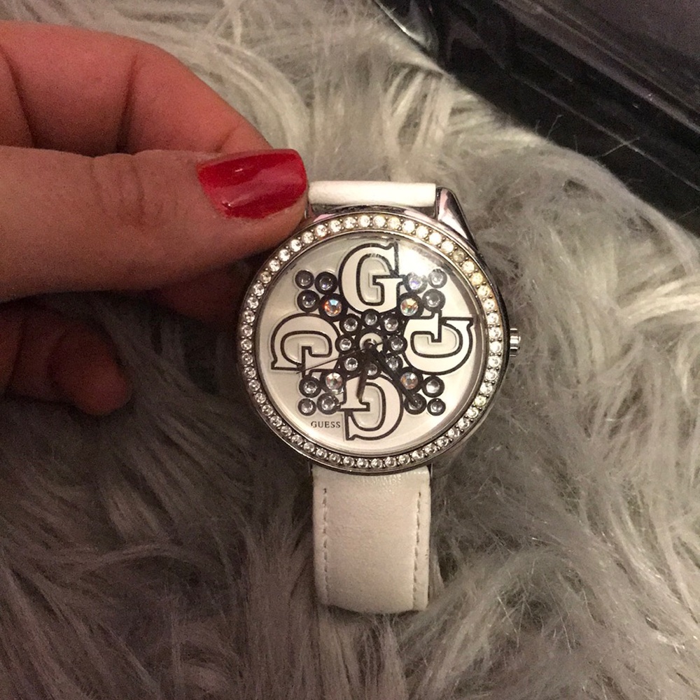 Leather Guess Watch